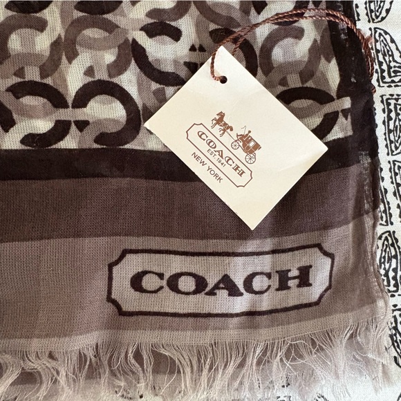NWT COACH Scarf - Picture 2 of 13